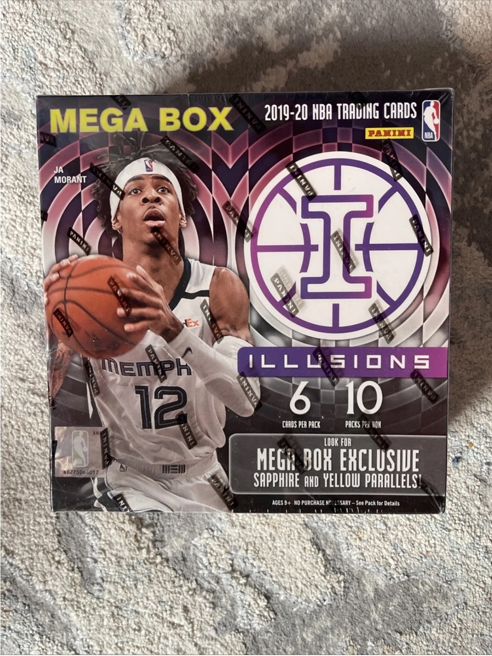 Panini Purple & Black Mega Box - Starlight Parallels